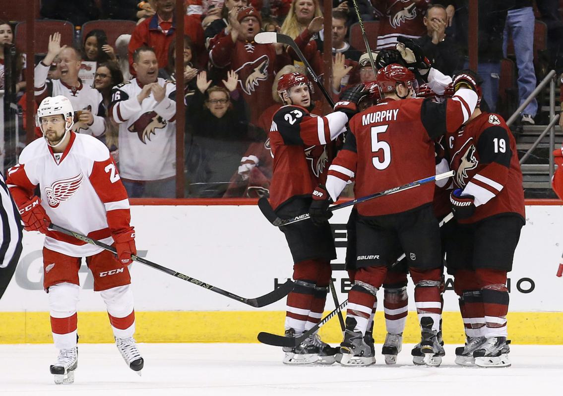 Tomas Tatar, Oliver Ekman-Larsson, Connor Murphy, Shane Doan