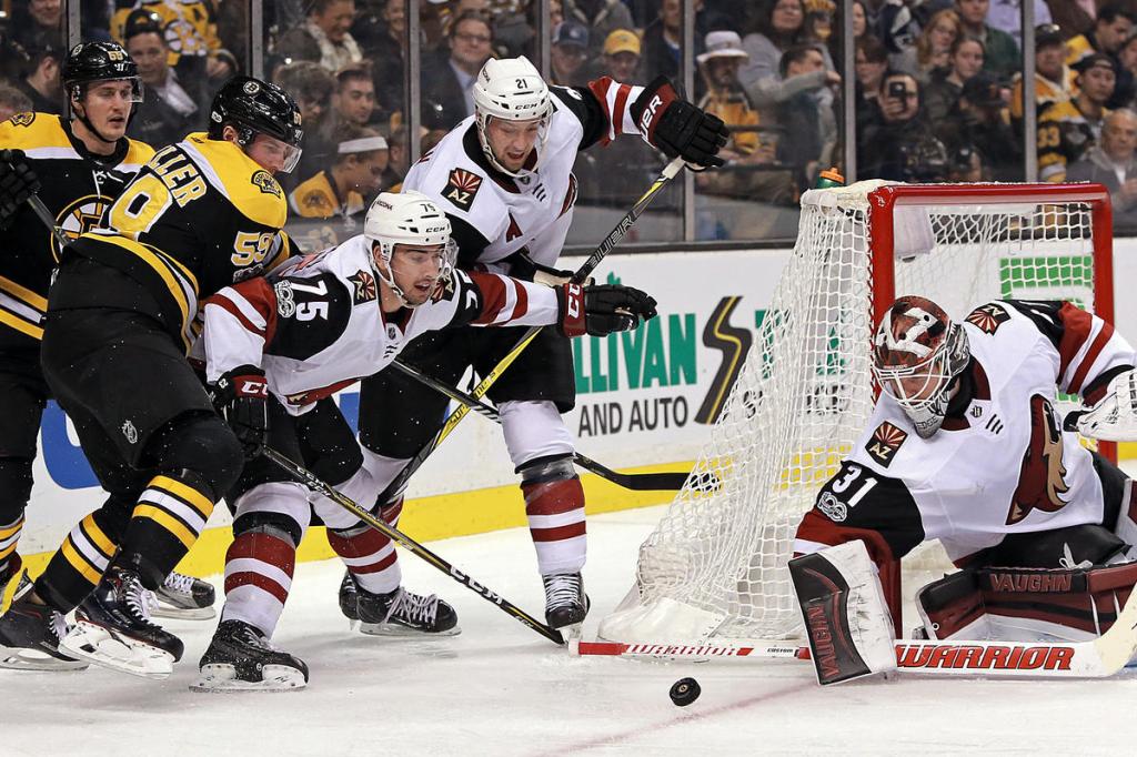 Bruins golea a los&nbsp;Coyotes