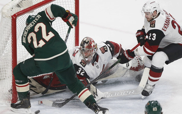 Keller da triunfo a los&nbsp;Coyotes