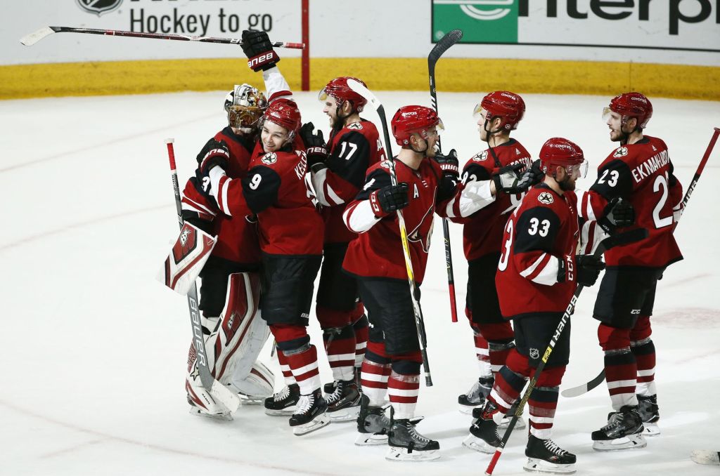Cuarto en fila de los&nbsp;Coyotes