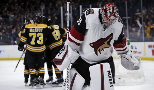 Coyotes tropieza con&nbsp;Bruins
