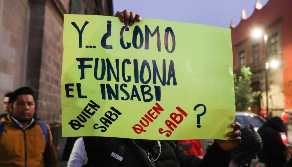 La caída del&nbsp;Insabi