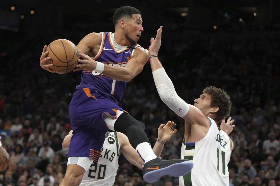Booker da triunfo a Suns que ganan cuarto en&nbsp;fila