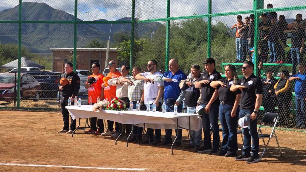Inauguran Liga de Beisbol Sierra Sur de&nbsp;Sonora