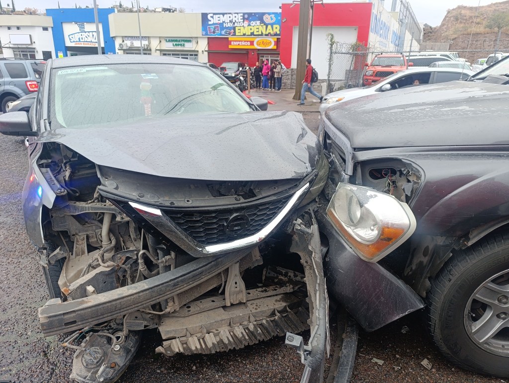 Tres choques en&nbsp;Nogales
