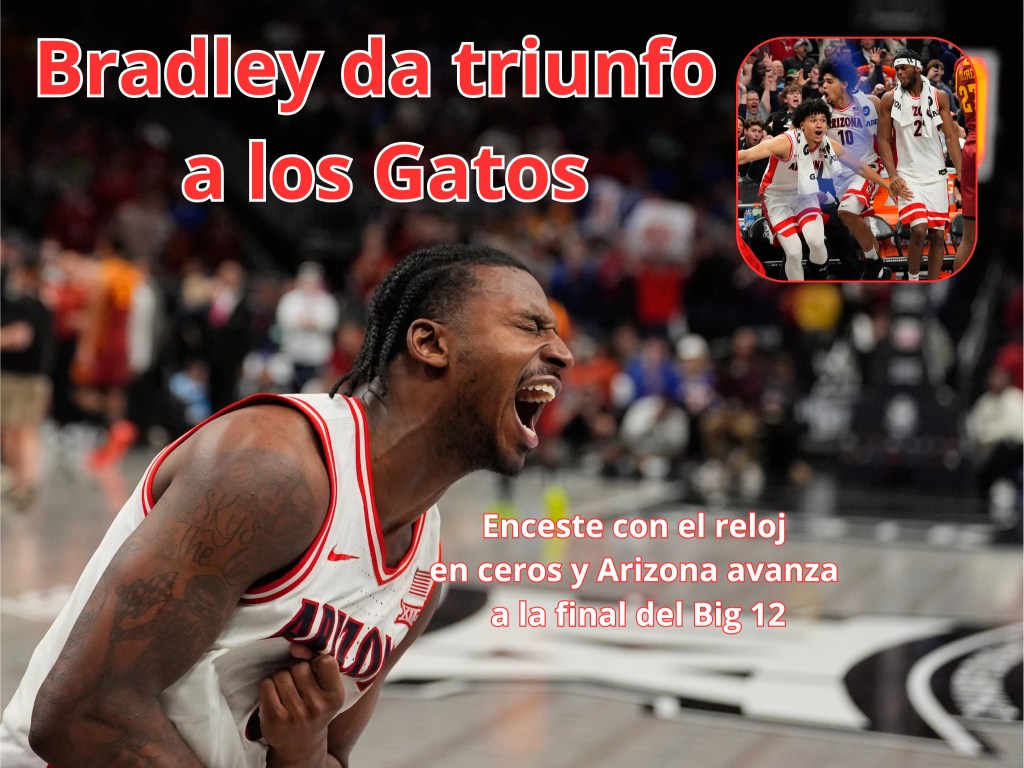 Enceste de Bradley y Arizona avanza a la final del Big 12