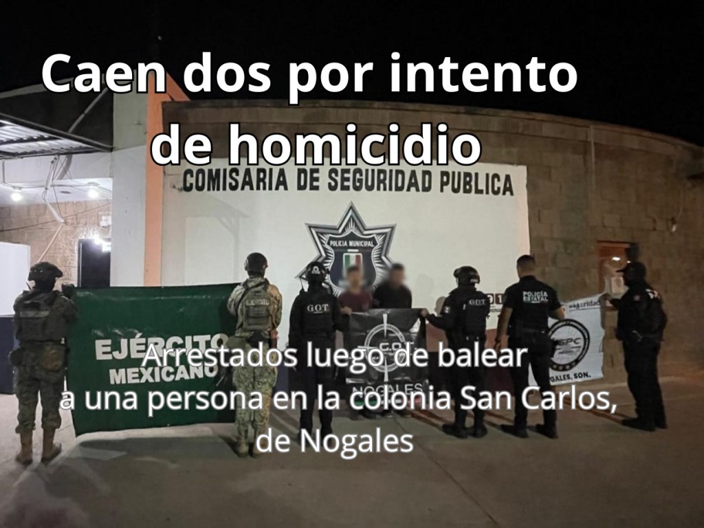 Detenidos por intento de&nbsp;homicidio