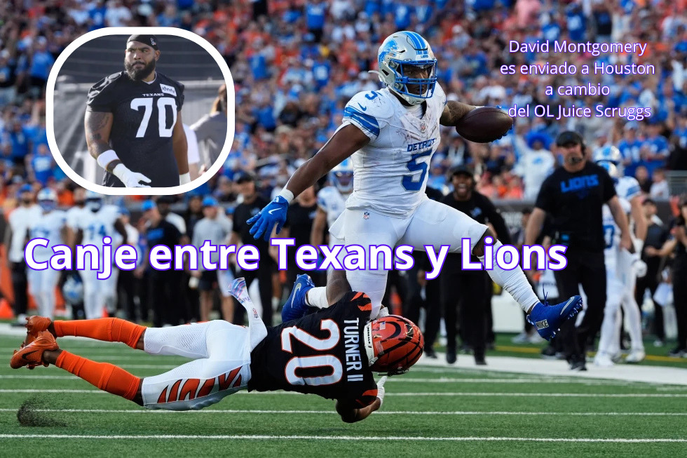 David Montgomery se une a Texans