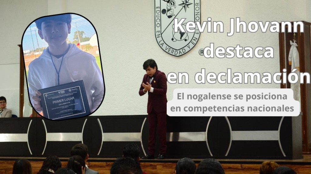 Nogalense destaca en declamación a nivel&nbsp;nacional
