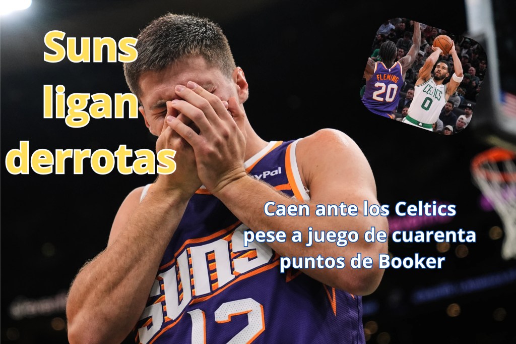Booker con cuarenta puntos en traspiés de&nbsp;Suns